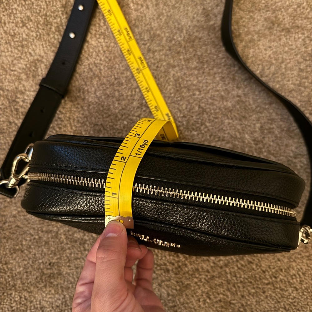 Kate Spade Black Pebbled Leather Shoulder Bag - Picture 11 of 11